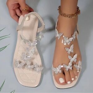 Butterfly sandals new